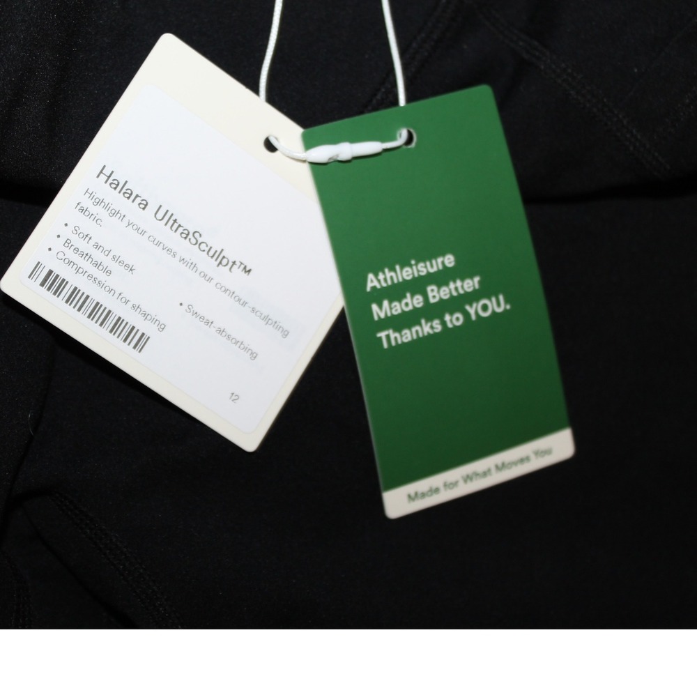 Halara UltraSculpt Black High Waisted Athletic Leggings with Pockets XL NEW - Picture 6 of 11